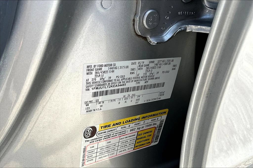 Certified 2019 Ford Expedition Platinum RWD image 21