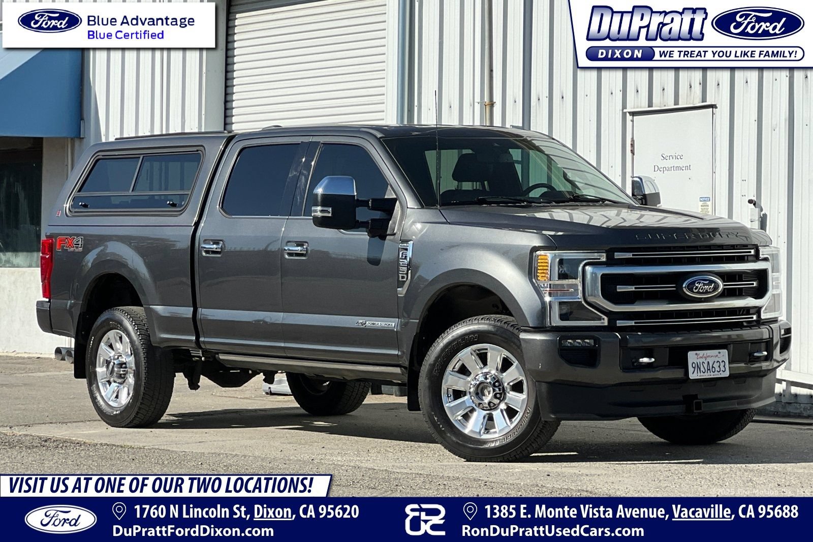 Certified 2020 Ford F250 Platinum w/ FX4 Off-Road Package AWD/4WD image 1