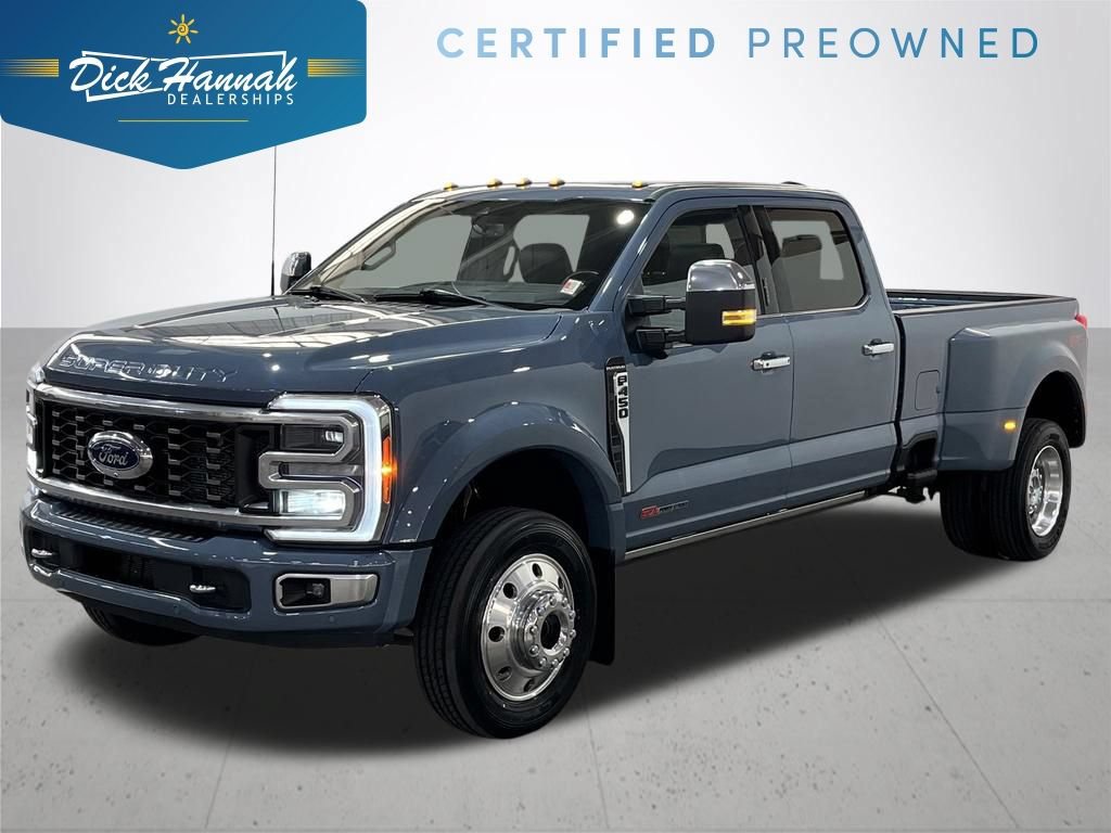 Certified 2023 Ford F450 Platinum w/ FX4 Off-Road Package AWD/4WD image 1