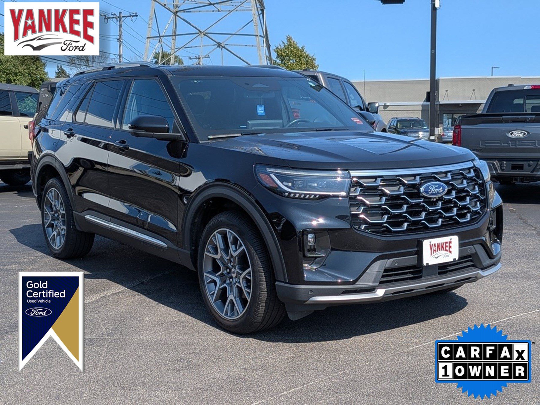 Certified 2025 Ford Explorer Platinum w/ Ultimate Package