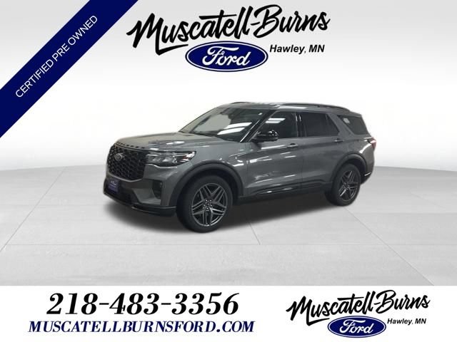 Certified 2025 Ford Explorer ST-Line w/ ST-Line Street Pack AWD/4WD image 1