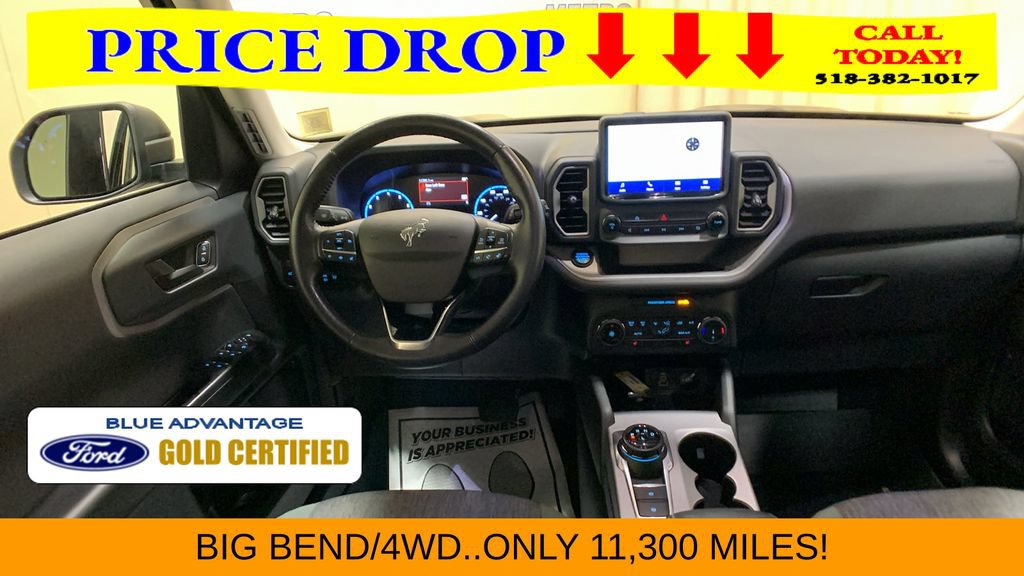 Certified 2023 Ford Bronco Sport Big Bend w/ Convenience Package AWD/4WD image 21