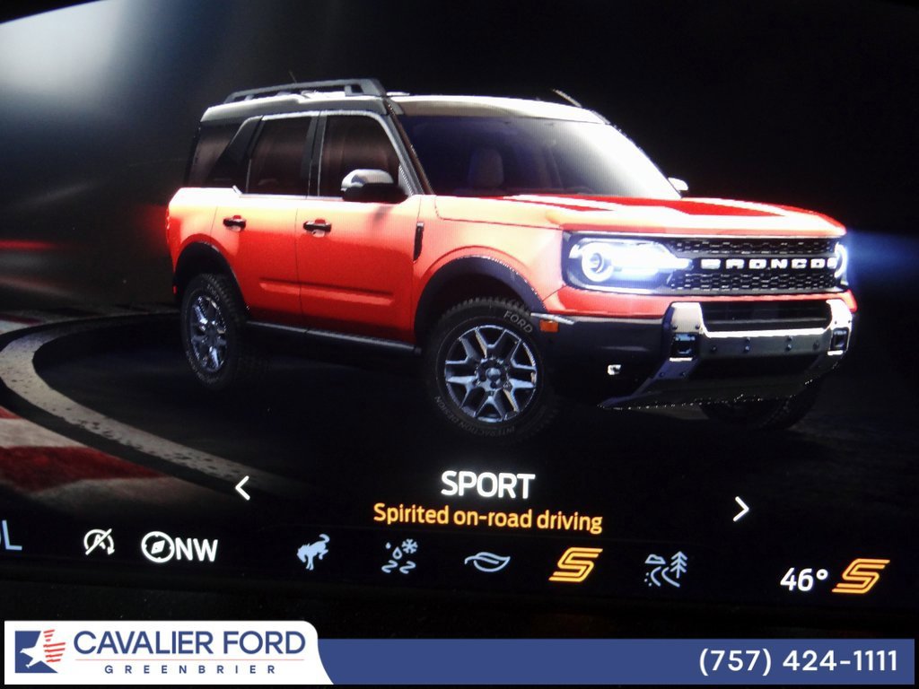 Certified 2025 Ford Bronco Sport Outer Banks w/ Outer Banks Tech Package+ image 12