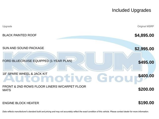 Certified 2025 Ford Explorer ST w/ Sun And Sound Package AWD/4WD image 16