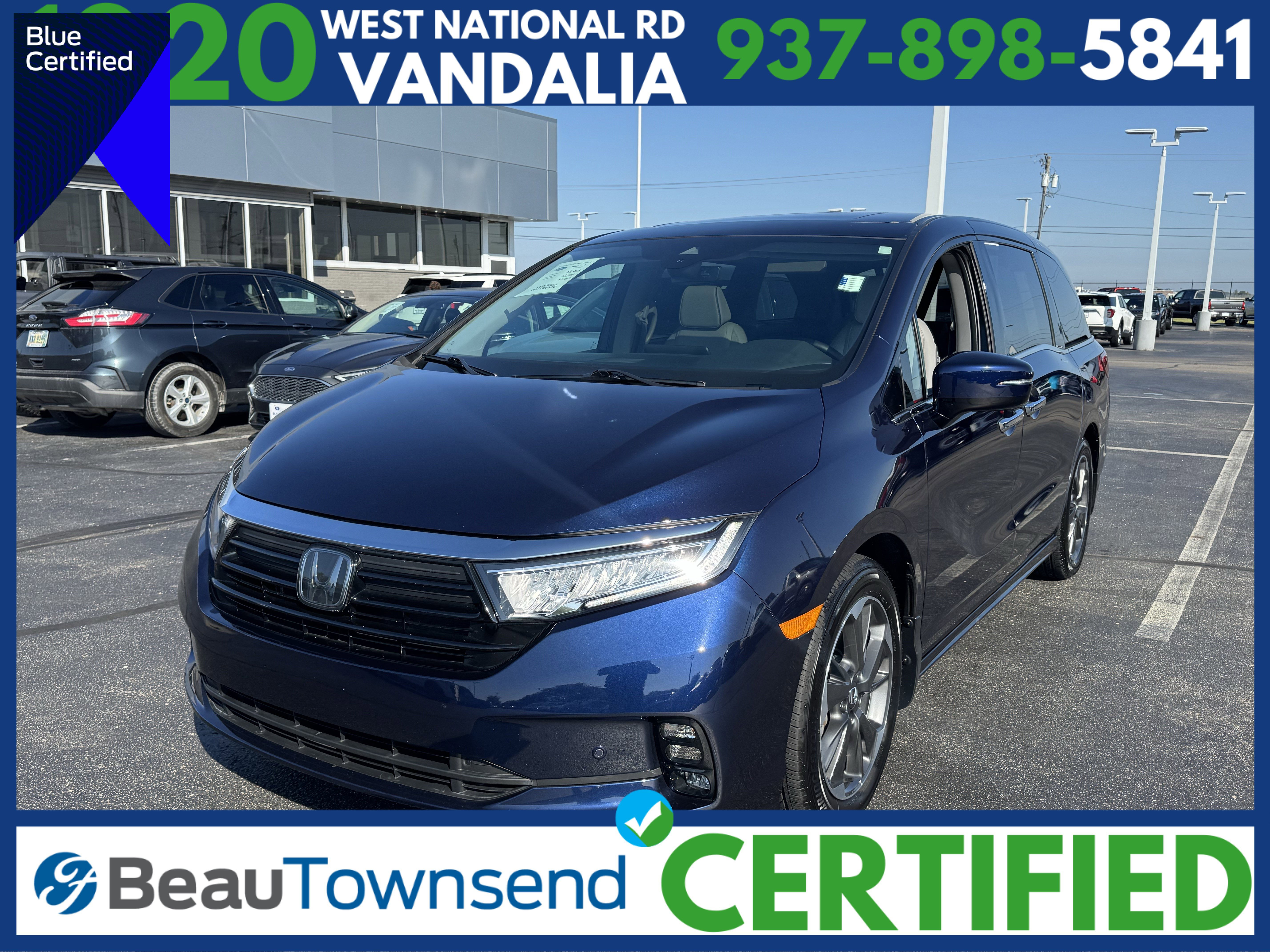 Used 2022 Honda Odyssey Elite