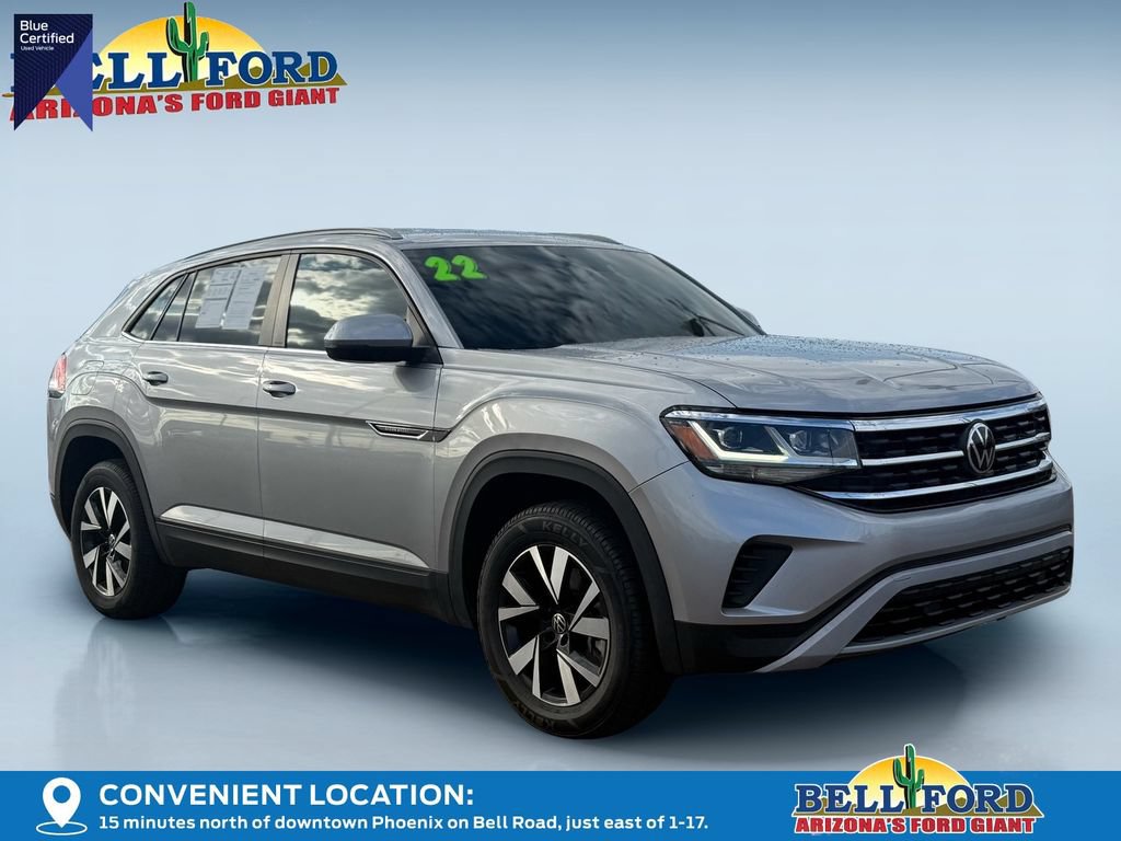 Used 2022 Volkswagen Atlas Cross Sport SE AWD/4WD image 4