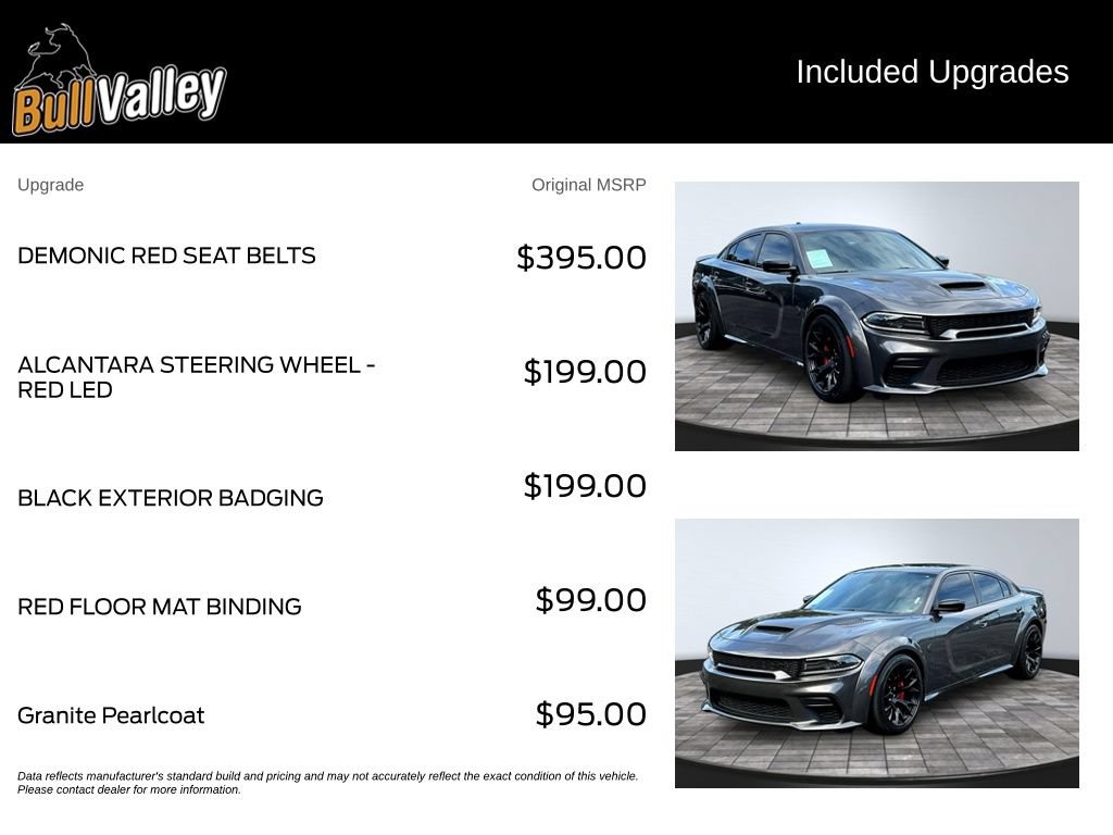 Used 2023 Dodge Charger SRT Hellcat w/ Harman/Kardon Audio Group RWD image 12