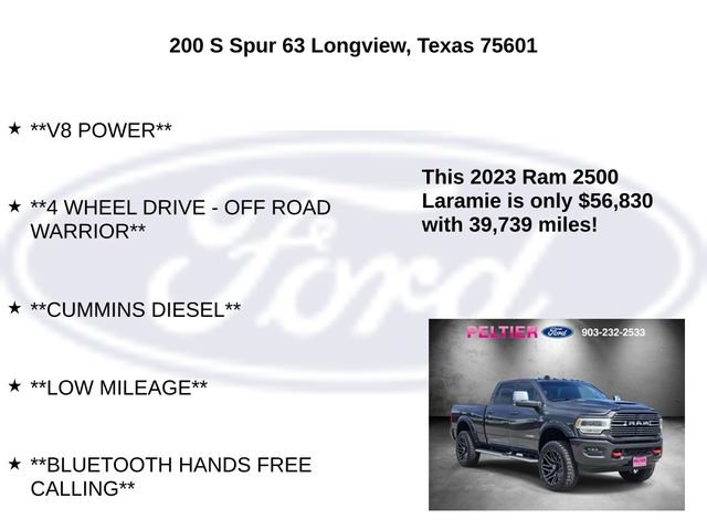Used 2023 RAM 2500 Laramie AWD/4WD image 10