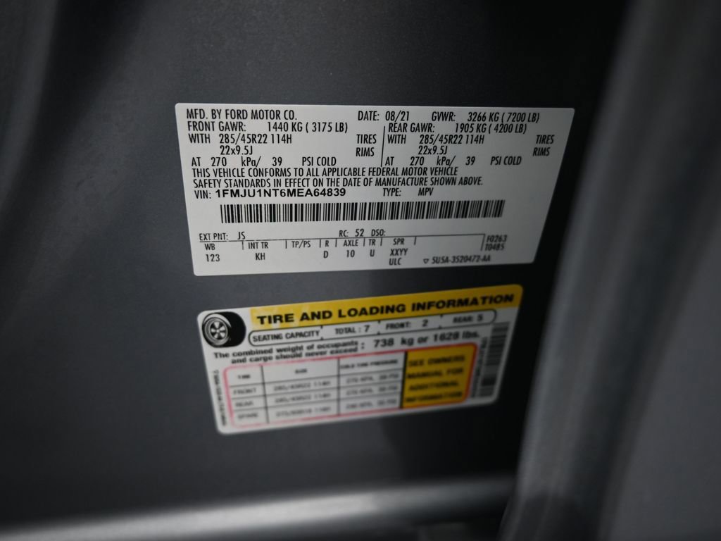 Certified 2021 Ford Expedition King Ranch w/ Cargo Package image 19