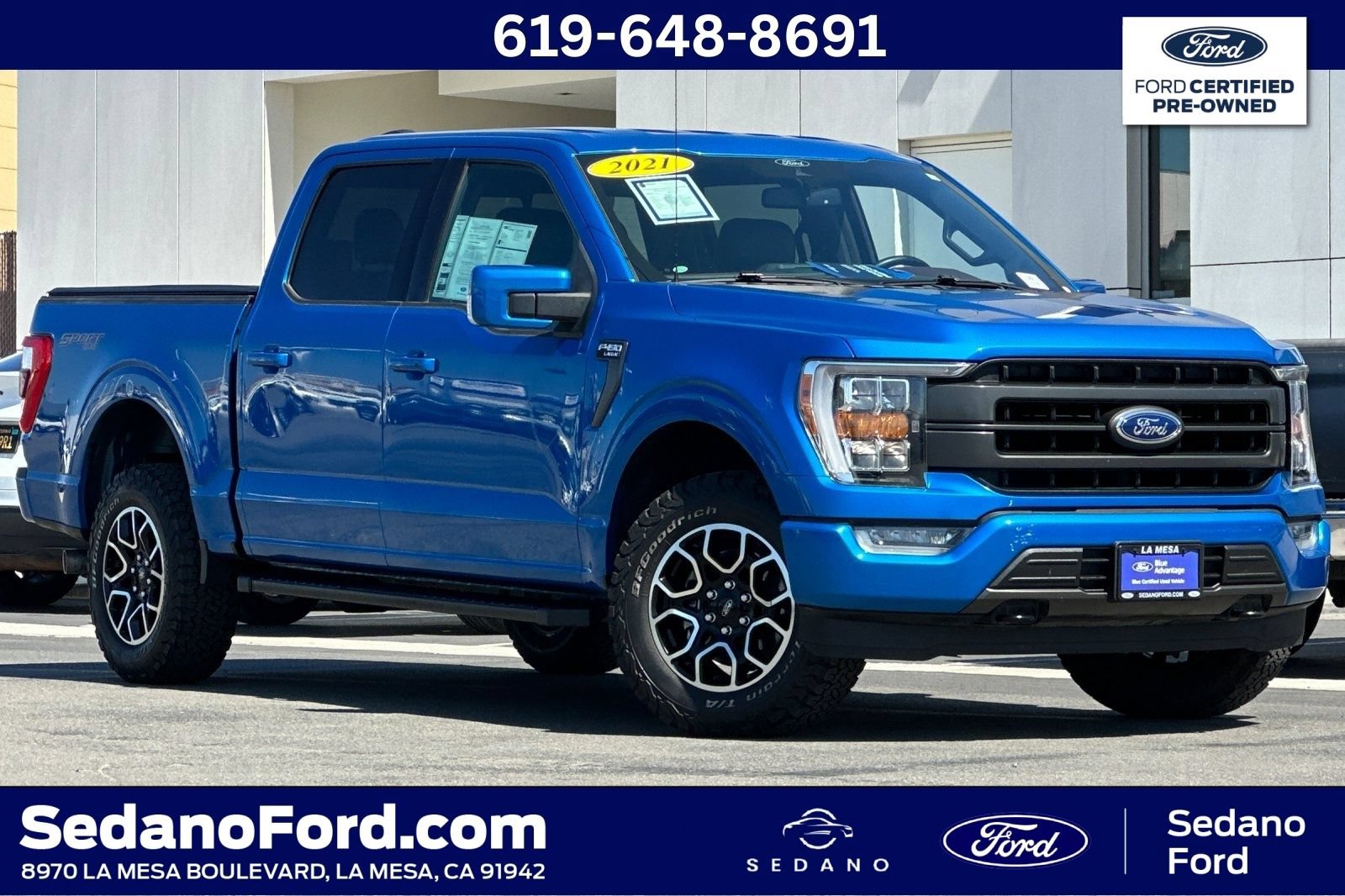 Certified 2021 Ford F150 Lariat