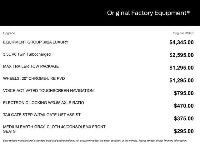 Certified 2019 Ford F150 XLT w/ Equipment Group 302A Luxury image 22