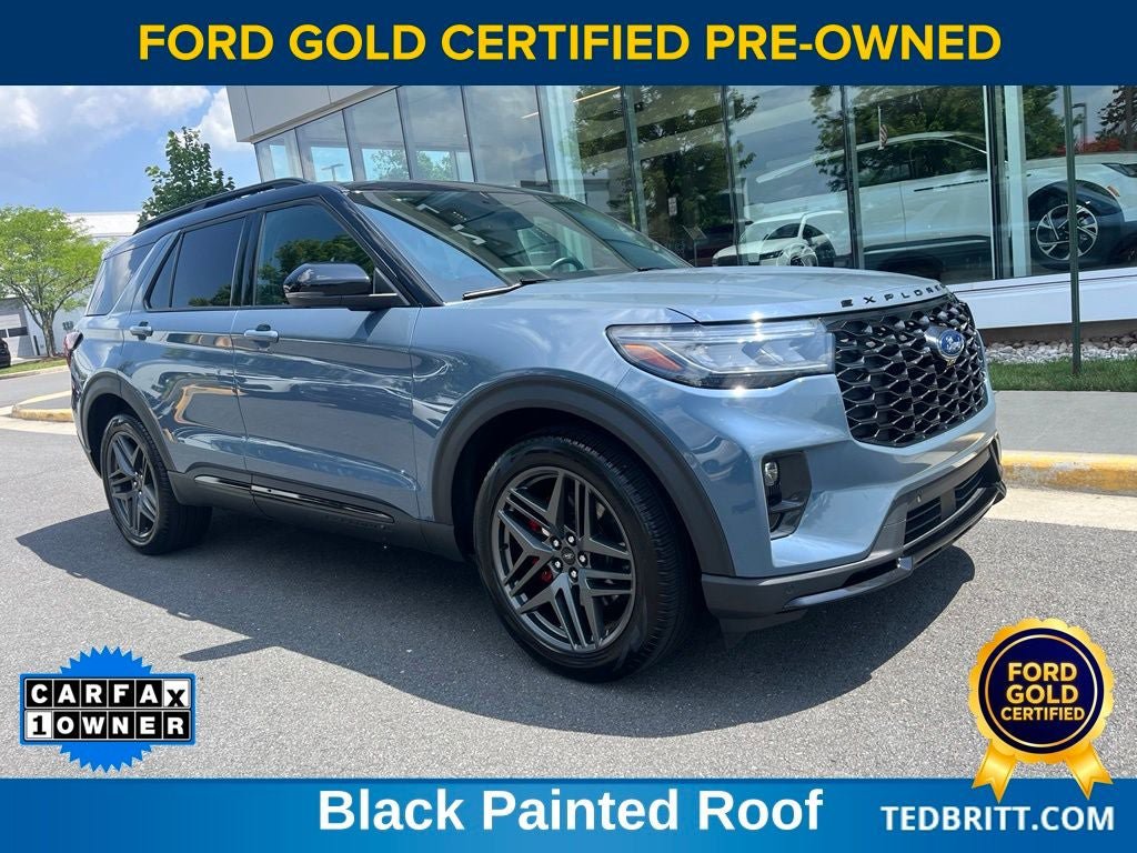 Certified 2025 Ford Explorer ST w/ Sun And Sound Package