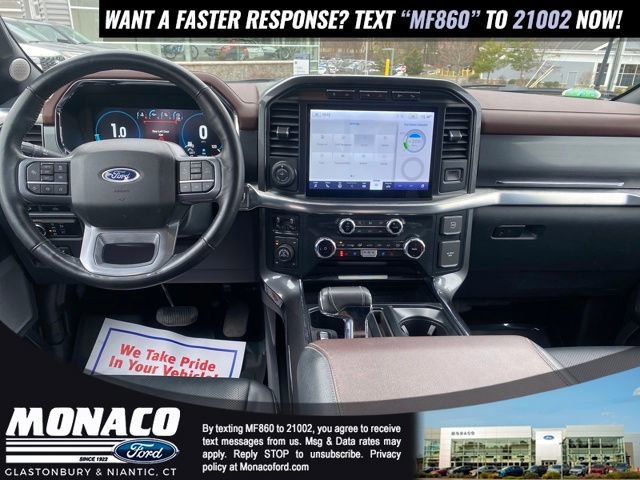 Certified 2023 Ford F150 Lariat w/ Equipment Group 502A High AWD/4WD image 14