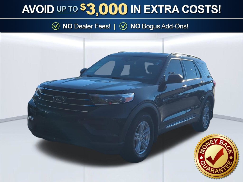 Certified 2022 Ford Explorer XLT w/ Class IV Trailer Tow Package RWD 360° Tour