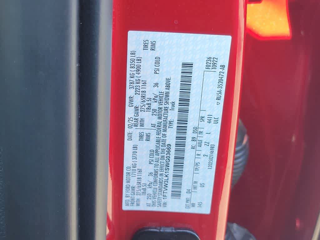 Certified 2025 Ford F150 Lightning XLT AWD/4WD image 18