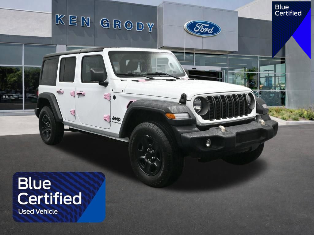 Used 2025 Jeep Wrangler Sport image 1