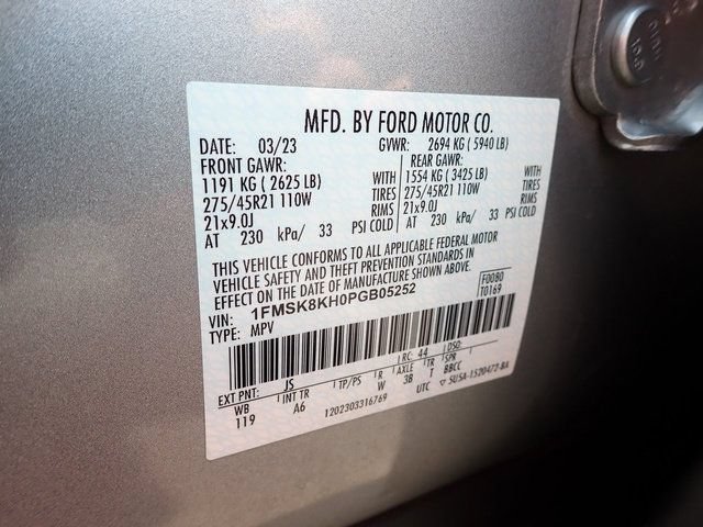 Certified 2023 Ford Explorer ST-Line w/ Class IV Trailer Tow Package AWD/4WD image 24