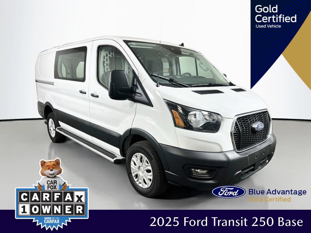 Certified 2025 Ford Transit 250 Low Roof w/ Exterior Upgrade Package