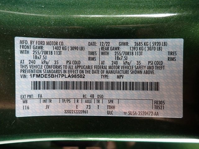 Certified 2023 Ford Bronco Outer Banks AWD/4WD image 23