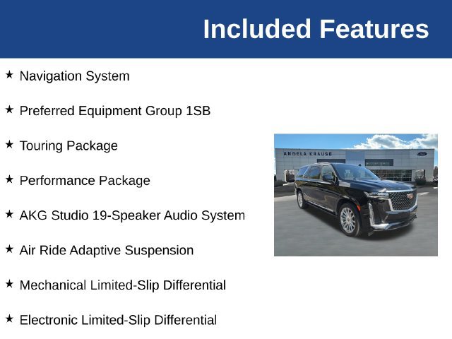 Used 2024 Cadillac Escalade ESV Premium Luxury w/ Performance Package AWD/4WD image 5