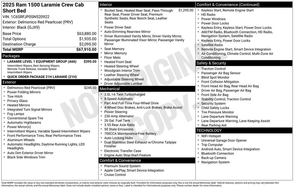 Used 2025 RAM 1500 Laramie image 6