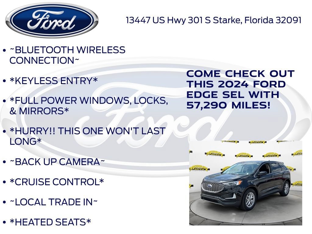 Certified 2024 Ford Edge SEL AWD/4WD image 12