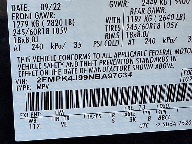 Certified 2022 Ford Edge SEL w/ Convenience Package image 27