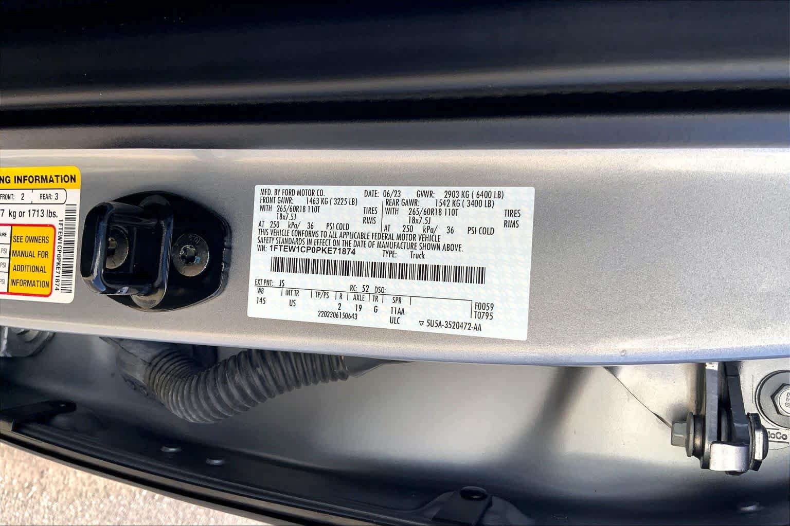 Certified 2023 Ford F150 XLT w/ Equipment Group 302A High RWD image 33
