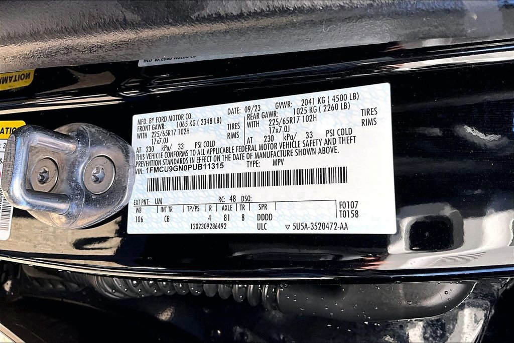 Certified 2023 Ford Escape Active w/ Tech Pack #2 image 35