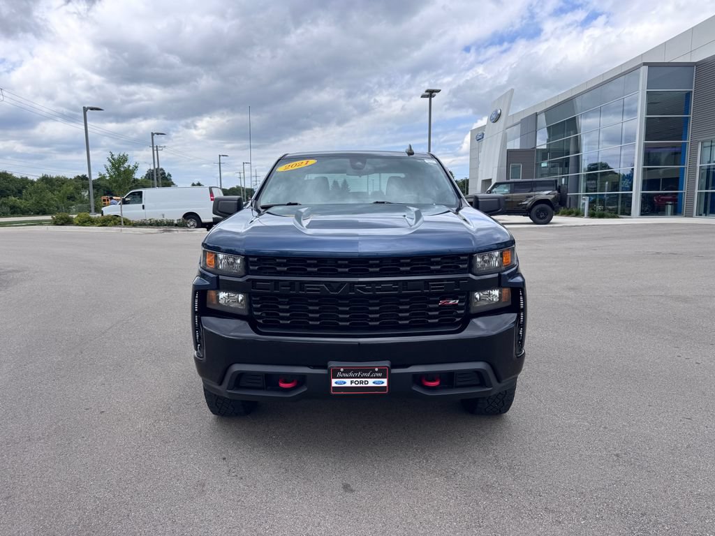 Used 2021 Chevrolet Silverado 1500 Custom Trail Boss w/ Safety Confidence Package AWD/4WD image 8
