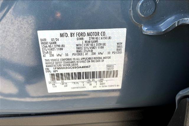 Certified 2025 Ford Explorer ST AWD/4WD image 19