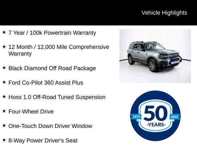 Certified 2025 Ford Bronco Sport Big Bend AWD/4WD image 5