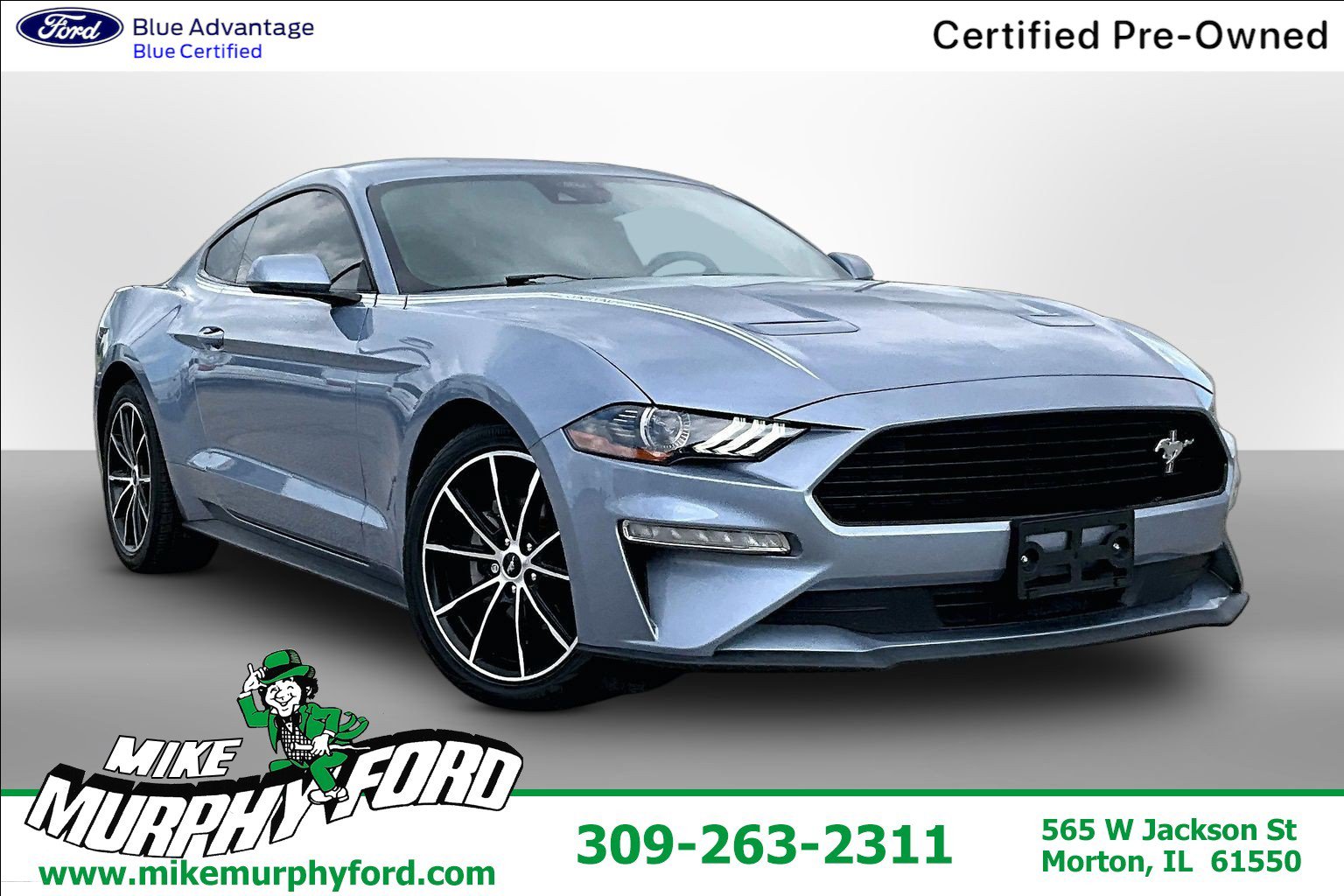 Certified 2022 Ford Mustang Premium w/ Equipment Group 201A RWD image 1