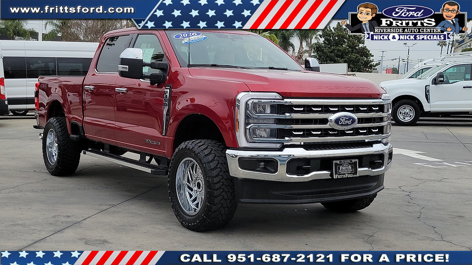 Certified 2026 Ford F350 Lariat w/ Chrome Package image 3