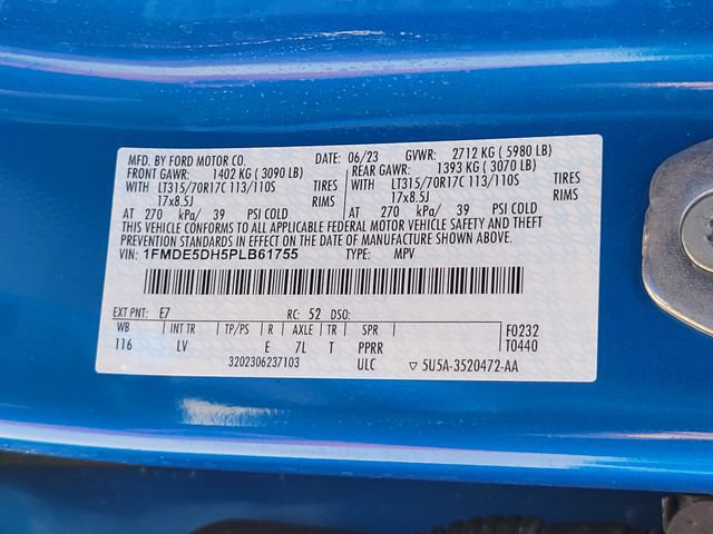 Certified 2023 Ford Bronco Big Bend w/ Sasquatch Package AWD/4WD image 16