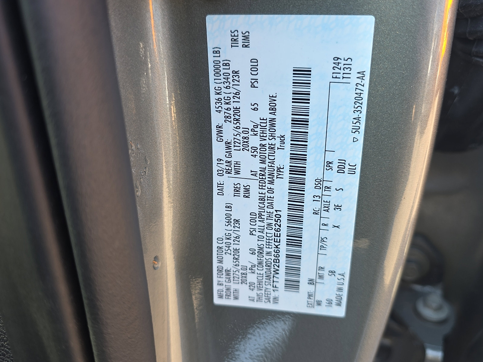 Certified 2019 Ford F250 Lariat w/ Chrome Package AWD/4WD image 27