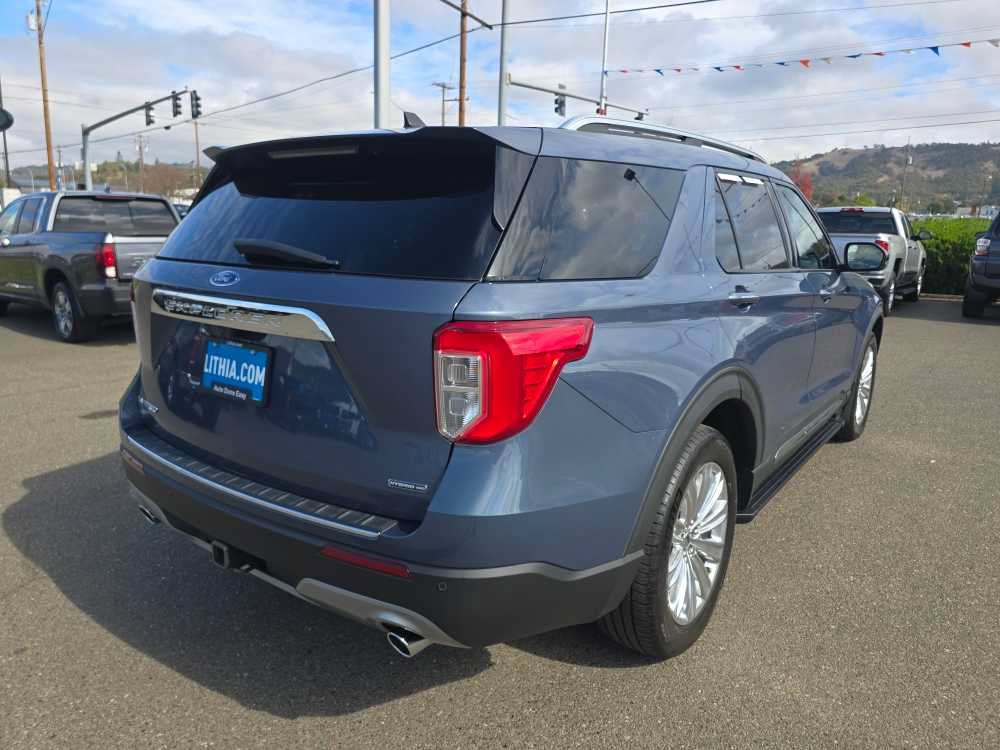 Certified 2021 Ford Explorer Limited w/ Hybrid Equipment Group 310A AWD/4WD image 5