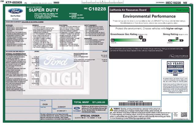 Certified 2021 Ford F250 Lariat w/ Lariat Value Package AWD/4WD image 2