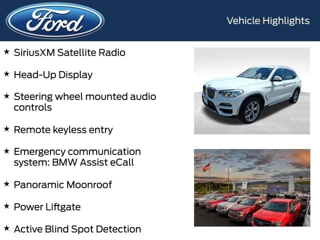 Used 2020 BMW X3 xDrive30i w/ Premium Package AWD/4WD image 9