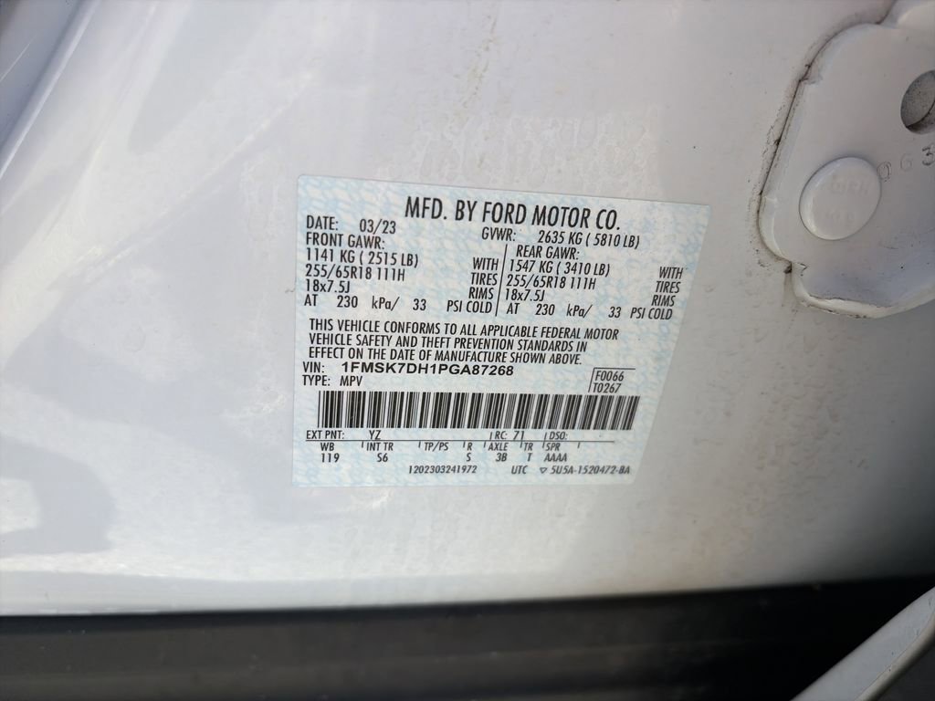 Certified 2023 Ford Explorer XLT w/ Equipment Group 202A RWD image 37