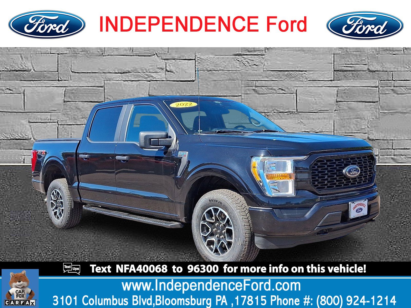 Certified 2022 Ford F150 XL w/ STX Appearance Package image 1