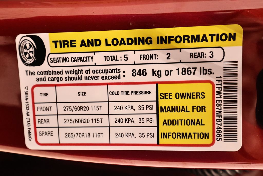 Certified 2022 Ford F150 XLT w/ Equipment Group 301A Mid AWD/4WD image 46