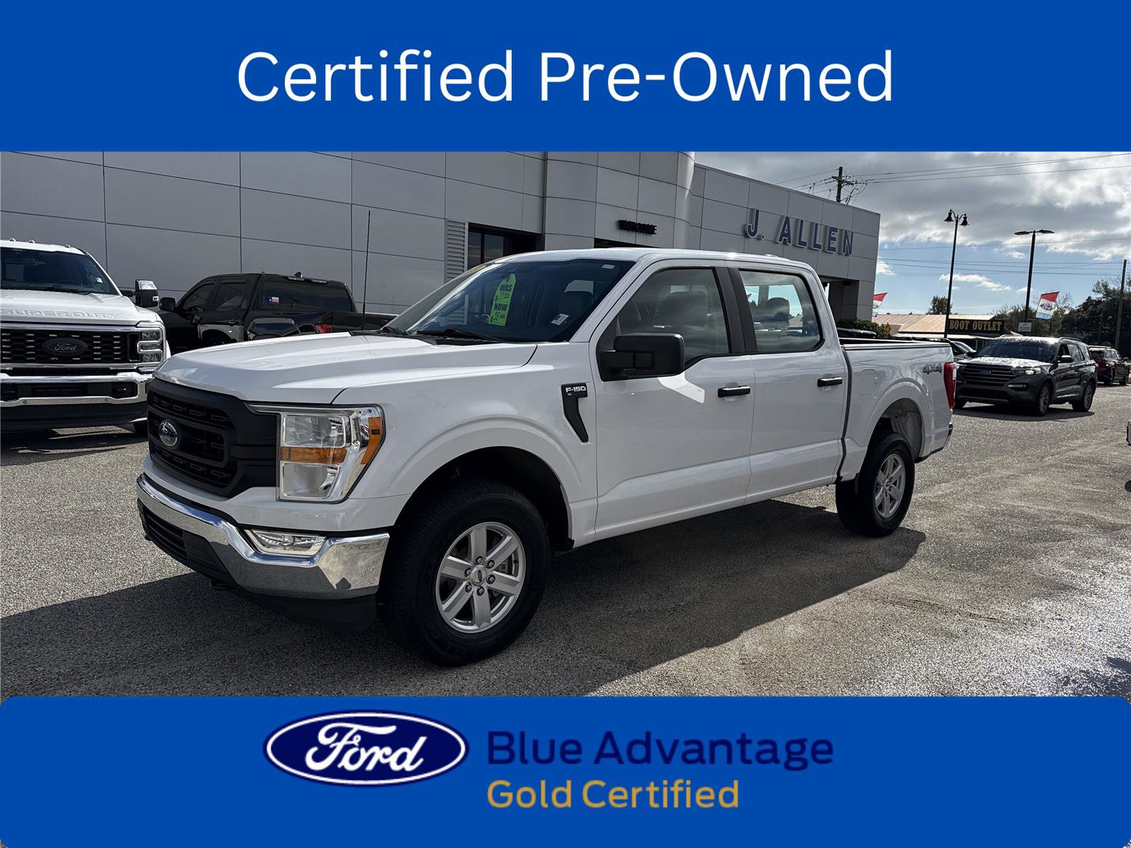 Certified 2021 Ford F150 XL w/ Equipment Group 101A High