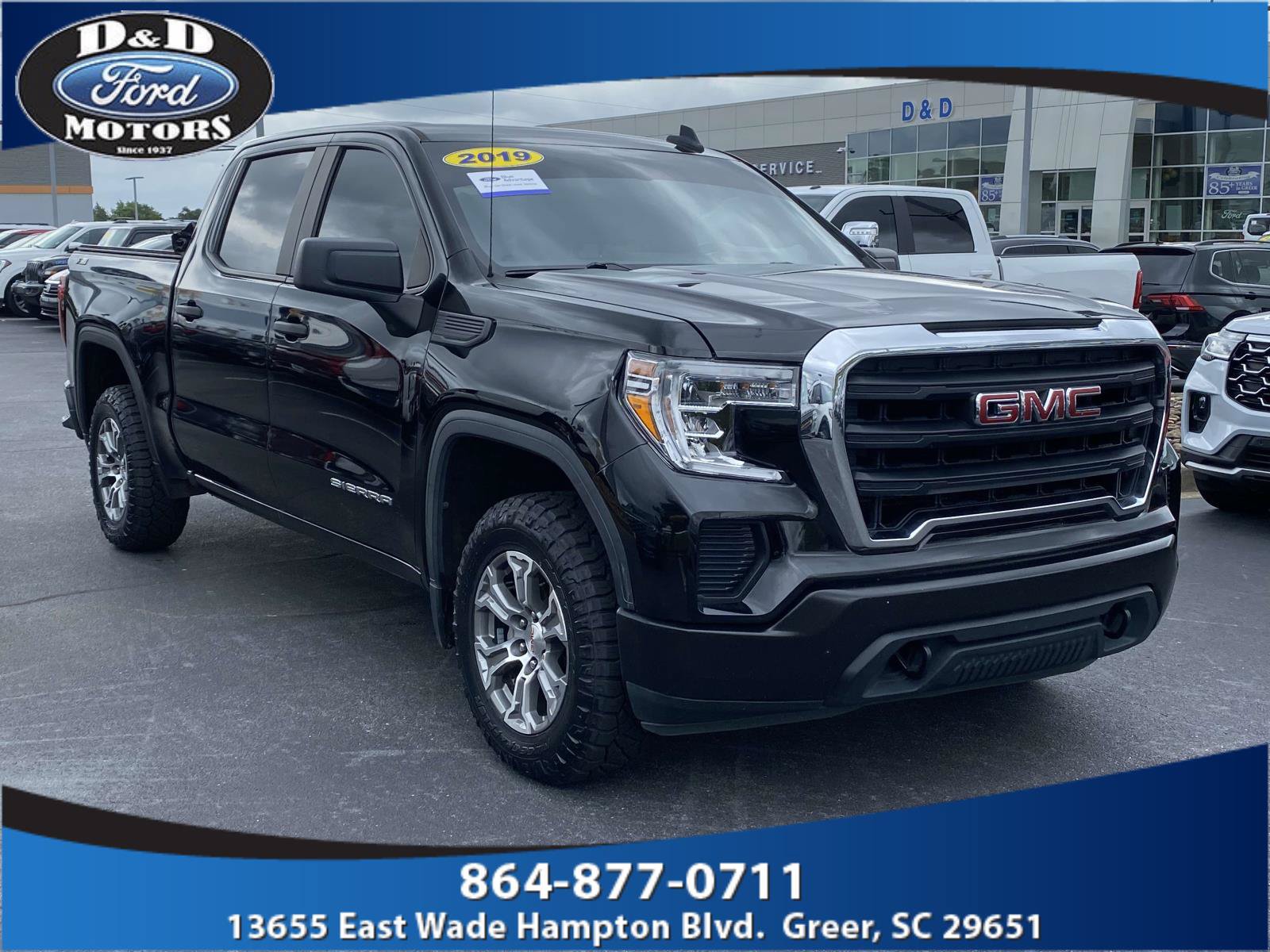 Used 2019 GMC Sierra 1500 4x4 Crew Cab w/ Convenience Package