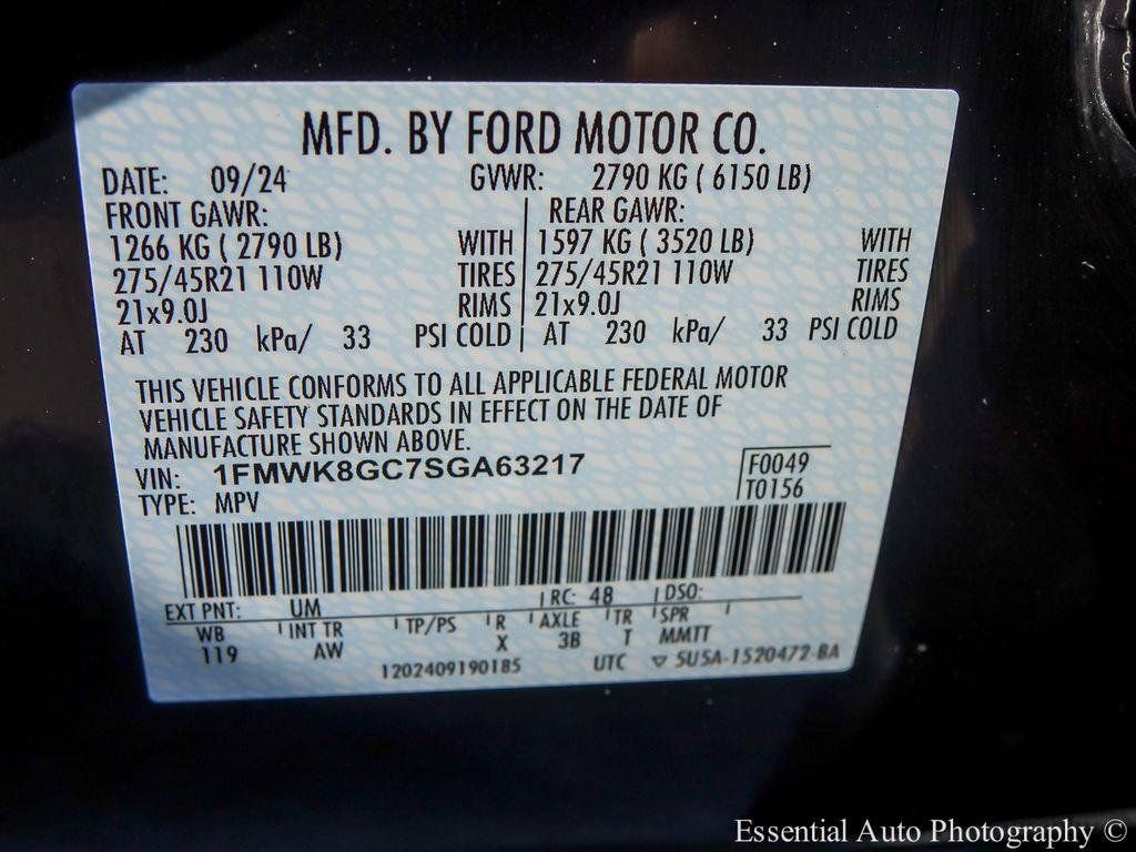 Certified 2025 Ford Explorer ST AWD/4WD image 29