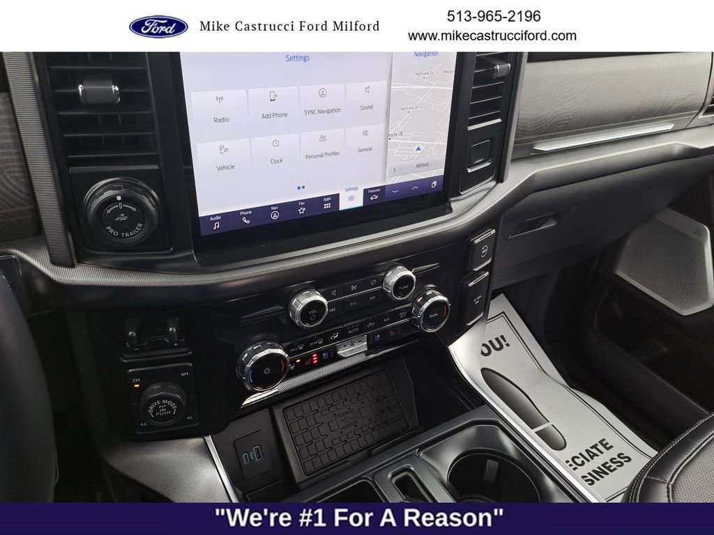 Certified 2023 Ford F150 Platinum w/ Equipment Group 701A High image 15