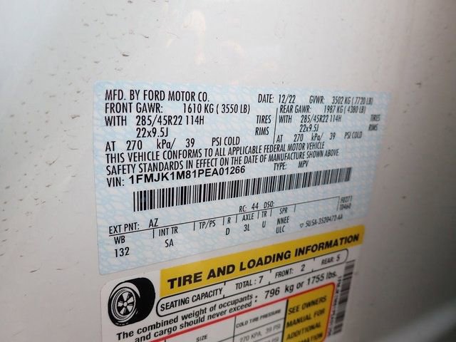 Certified 2023 Ford Expedition Max Platinum AWD/4WD image 24