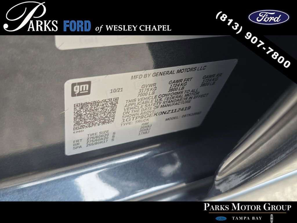 Used 2022 GMC Sierra 1500 Elevation image 32