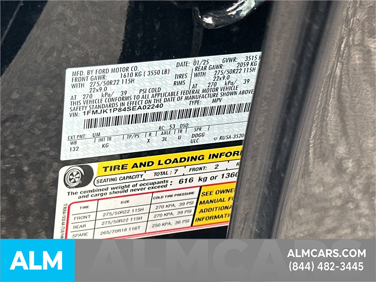 Certified 2025 Ford Expedition Max King Ranch AWD/4WD image 38