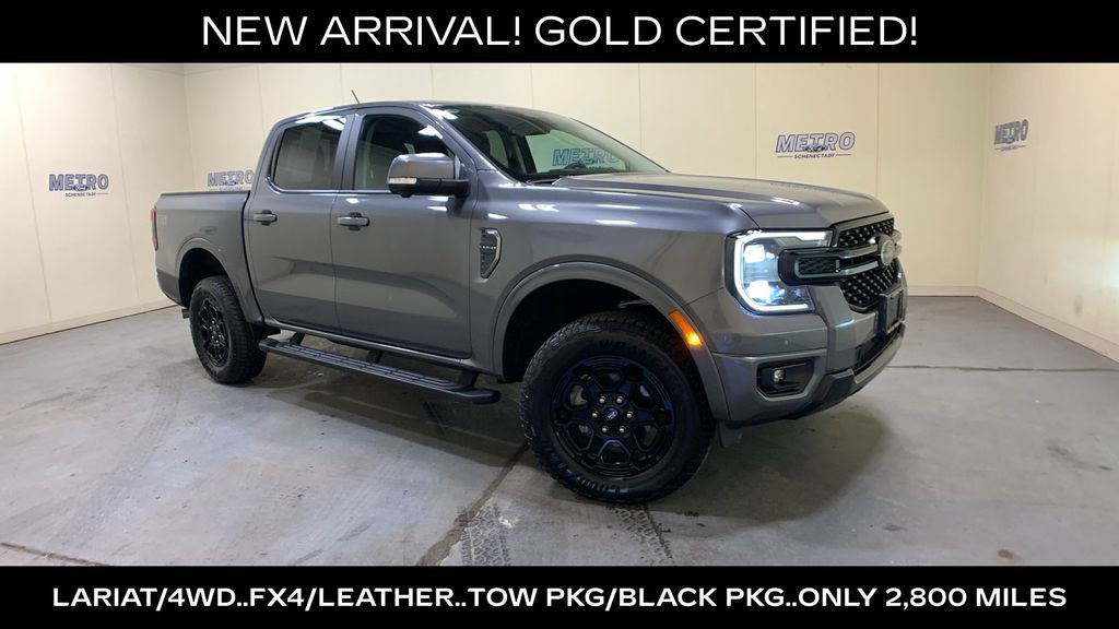 Certified 2025 Ford Ranger Lariat w/ FX4 Off-Road Package AWD/4WD image 1